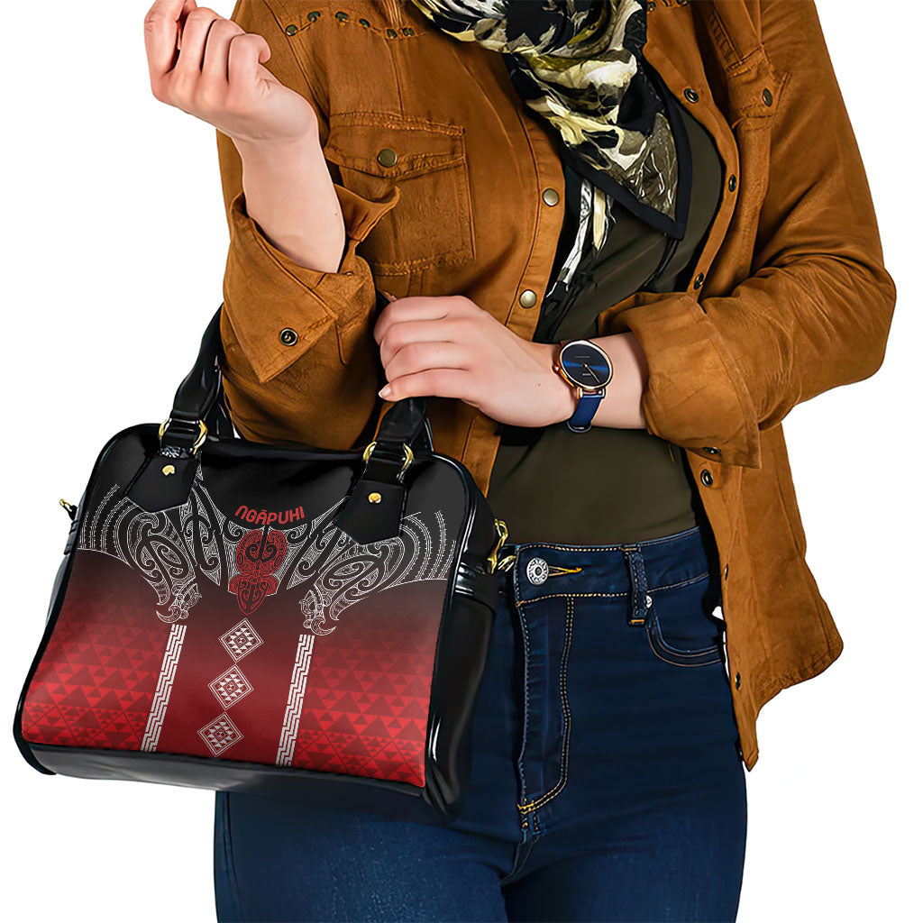 Aotearoa Maori Iwi Heritage Shoulder Handbag Ngapuhi Kokowai LT7 - Polynesian Pride