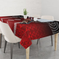 Aotearoa Maori Iwi Heritage Tablecloth Ngapuhi Kokowai LT7 - Polynesian Pride