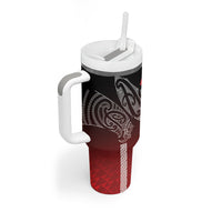 Aotearoa Maori Iwi Heritage Tumbler With Handle Ngapuhi Kokowai LT7 - Polynesian Pride