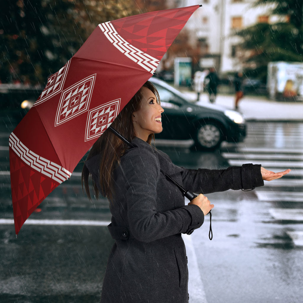 Aotearoa Maori Iwi Heritage Umbrella Ngapuhi Kokowai LT7 - Polynesian Pride