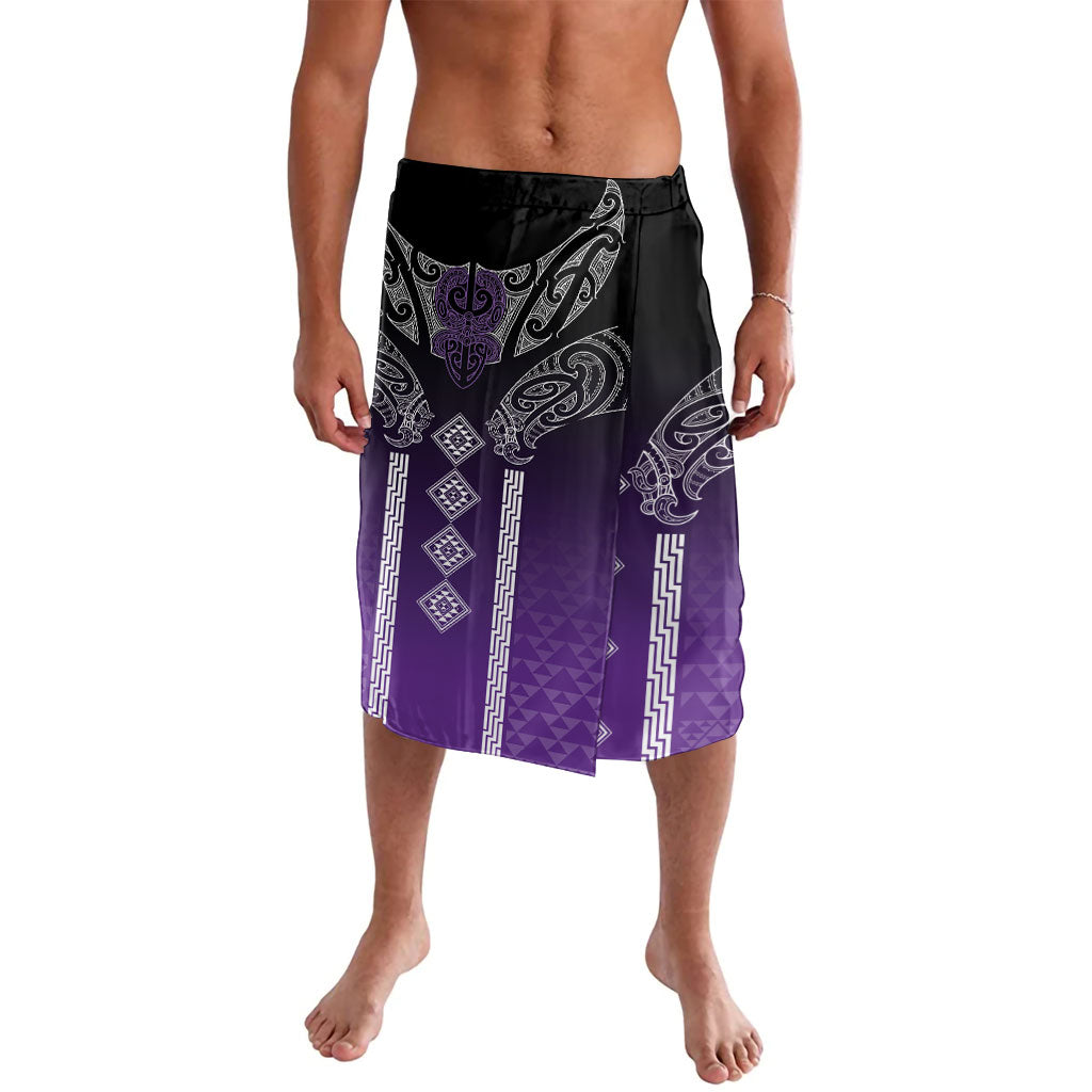 Aotearoa Maori Iwi Heritage Lavalava Ngati Porou Waiporoporo LT7 Purple - Polynesian Pride
