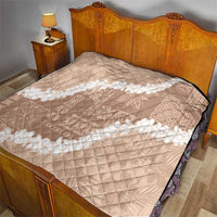 Hawaii Aloha Quilt Beige Quilt Patch Work Mix Plumeria Lei