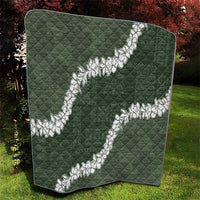 Hawaii Aloha Quilt Sage Quilt Patch Work Mix Plumeria Lei