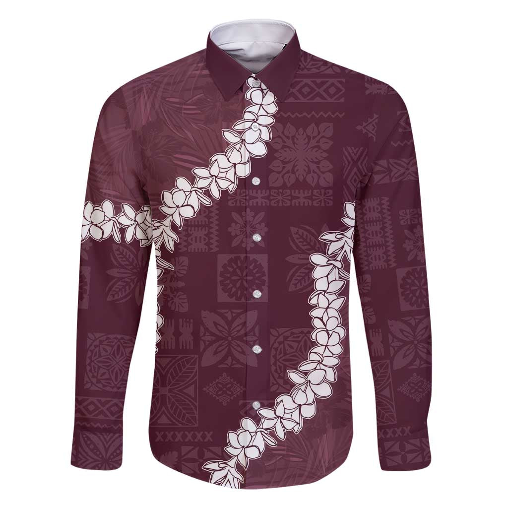 Hawaii Aloha Family Matching Short Sleeve Bodycon Dress and Hawaiian Shirt Champange Quilt Patch Work Mix Plumeria Lei