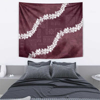 Hawaii Aloha Tapestry Champange Quilt Patch Work Mix Plumeria Lei