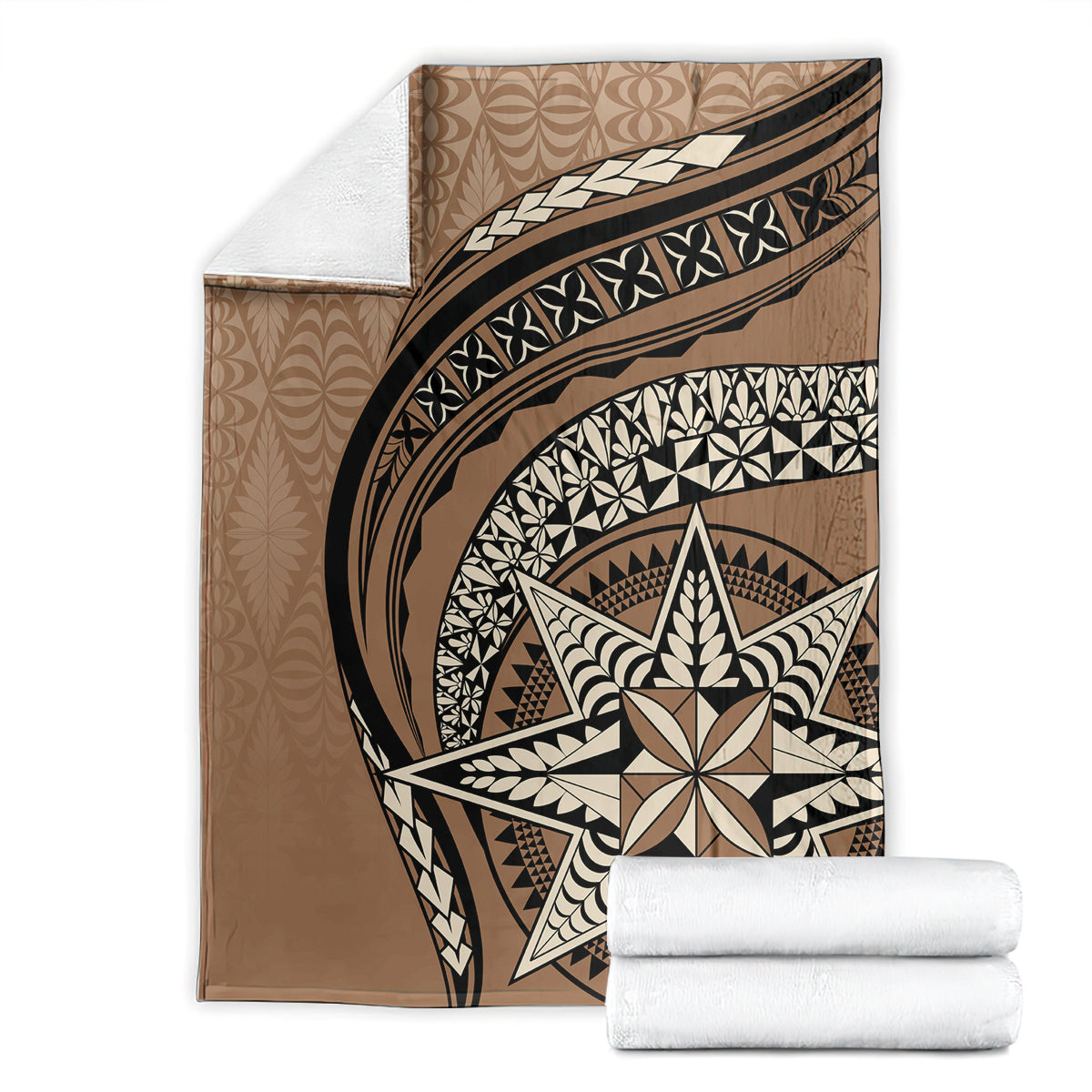 Tonga Ngatu Blanket Tokelau Classic Motifs LT7 - Polynesian Pride