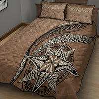 Tonga Ngatu Quilt Bed Set Tokelau Classic Motifs LT7 - Polynesian Pride