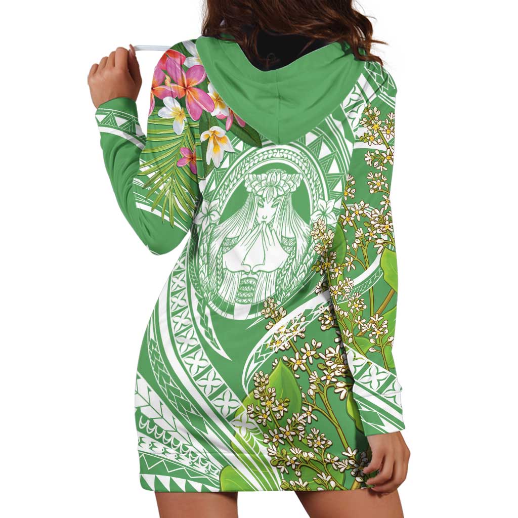 Aloha Molokai Island Hoodie Dress Hawaii Pua Kukui