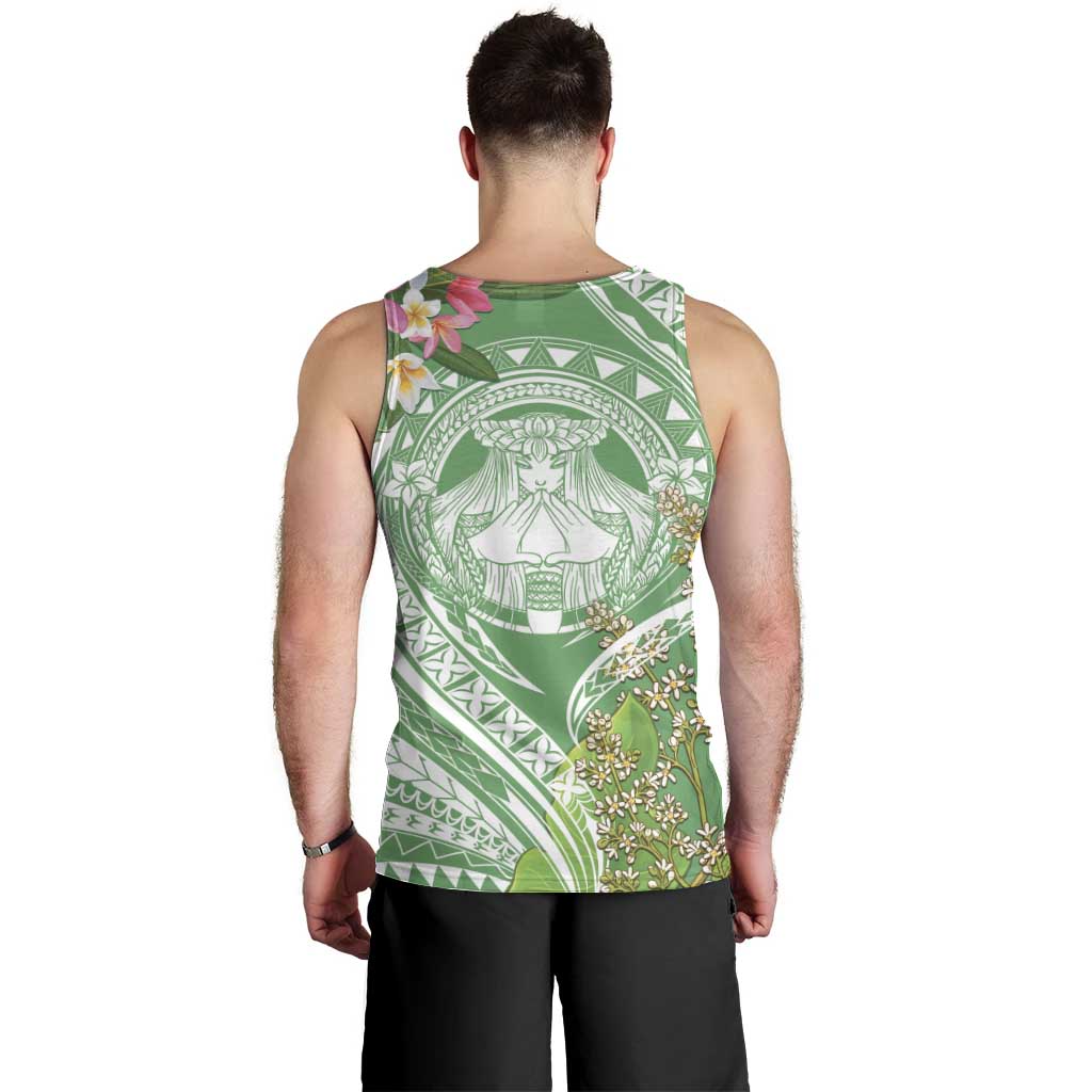 Aloha Molokai Island Men Tank Top Hawaii Pua Kukui