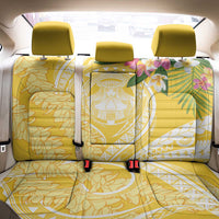 Aloha Hawaii Oahu Back Car Seat Cover Wahine with Ilima Lei