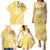 Aloha Hawaii Oahu Family Matching Puletasi and Hawaiian Shirt Wahine with Ilima Lei
