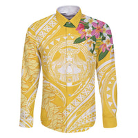 Aloha Hawaii Oahu Family Matching Short Sleeve Bodycon Dress and Hawaiian Shirt Wahine with Ilima Lei