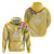 Aloha Hawaii Oahu Hoodie Wahine with Ilima Lei