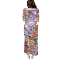 Aloha Hawaii Kauai Puletasi Frangipani Mix Mokihana Lei