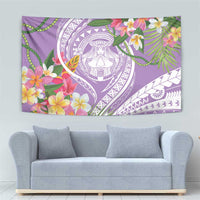 Aloha Hawaii Kauai Tapestry Frangipani Mix Mokihana Lei