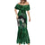New Zealand Aroha Koe Mama Mermaid Dress Maori Hongi - Pounamu