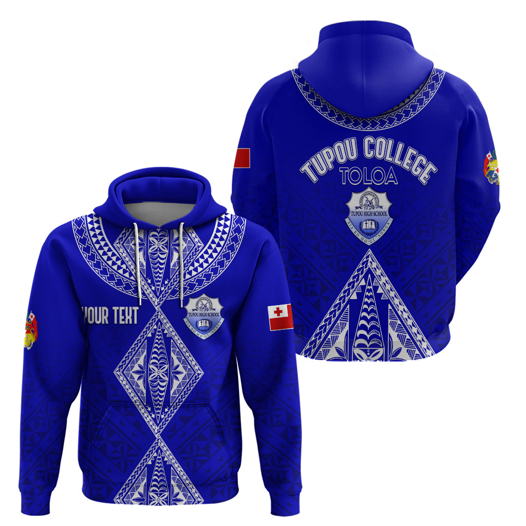 Personalised Tupou College Toloa Hoodie Tongan Kupesi - Special LT7 - Polynesian Pride