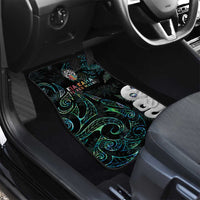 Kia Hara Te reo Maori Car Mats Manaia Moko Mix Paua Shell