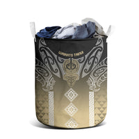 Aotearoa Maori Iwi Heritage Laundry Basket Waikato Tainui Parauri LT7 - Polynesian Pride