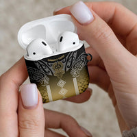 Aotearoa Maori Iwi Heritage AirPods Case Waikato Tainui Parauri LT7 - Polynesian Pride
