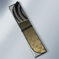 Aotearoa Maori Iwi Heritage Auto Sun Shade Waikato Tainui Parauri LT7 - Polynesian Pride