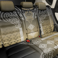 Aotearoa Maori Iwi Heritage Back Car Seat Cover Waikato Tainui Parauri LT7 - Polynesian Pride