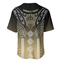 Aotearoa Maori Iwi Heritage Baseball Jersey Waikato Tainui Parauri LT7 - Polynesian Pride