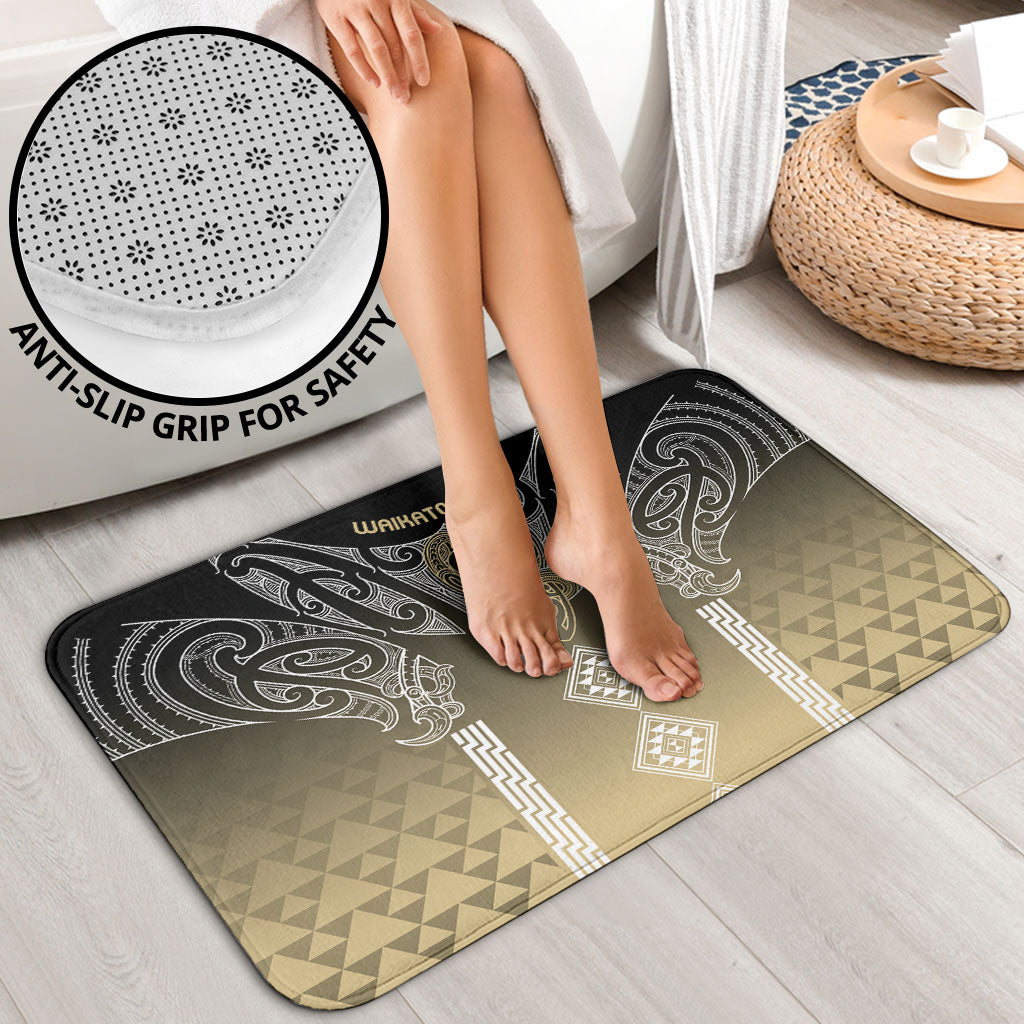 Aotearoa Maori Iwi Heritage Bathroom Set Waikato Tainui Parauri LT7 - Polynesian Pride