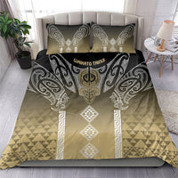 Aotearoa Maori Iwi Heritage Bedding Set Waikato Tainui Parauri LT7 - Polynesian Pride