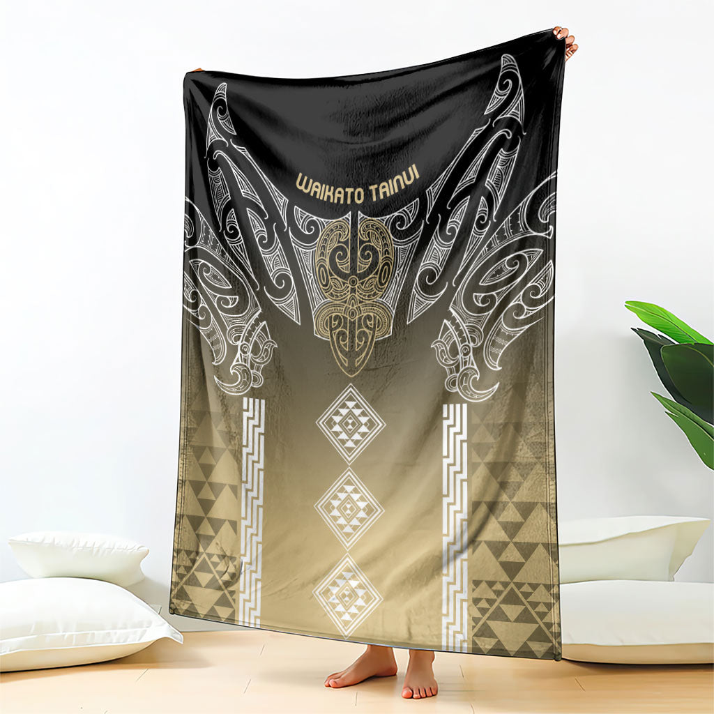 Aotearoa Maori Iwi Heritage Blanket Waikato Tainui Parauri LT7 - Polynesian Pride