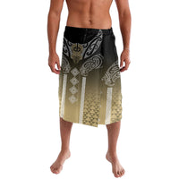 Aotearoa Maori Iwi Heritage Lavalava Waikato Tainui Parauri LT7 Earth Gold - Polynesian Pride