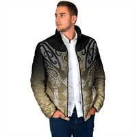 Aotearoa Maori Iwi Heritage Padded Jacket Waikato Tainui Parauri LT7 - Polynesian Pride