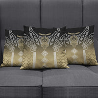Aotearoa Maori Iwi Heritage Pillow Cover Waikato Tainui Parauri LT7 - Polynesian Pride