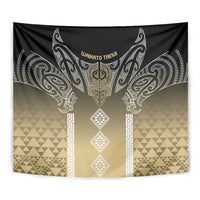 Aotearoa Maori Iwi Heritage Tapestry Waikato Tainui Parauri LT7 - Polynesian Pride