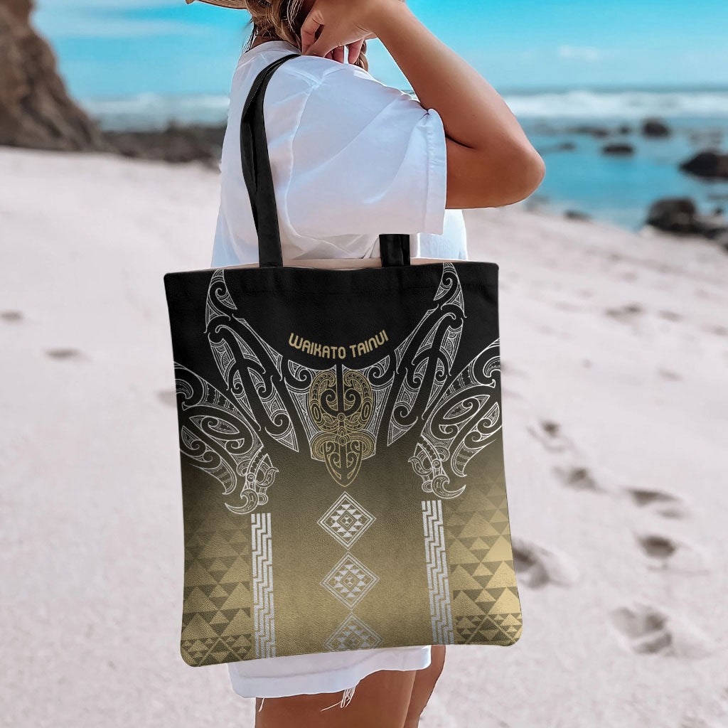 Aotearoa Maori Iwi Heritage Tote Bag Waikato Tainui Parauri LT7 - Polynesian Pride