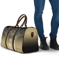 Aotearoa Maori Iwi Heritage Travel Bag Waikato Tainui Parauri LT7 - Polynesian Pride