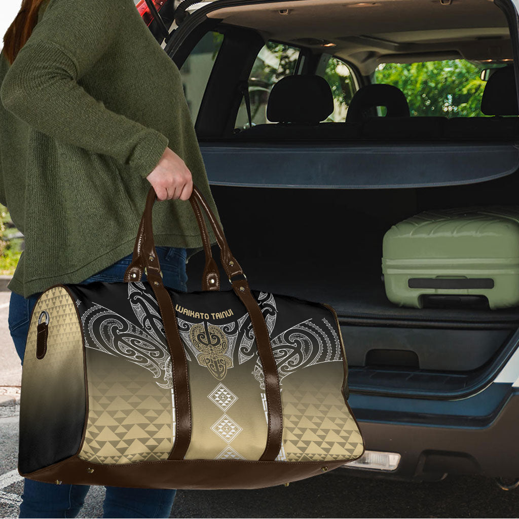 Aotearoa Maori Iwi Heritage Travel Bag Waikato Tainui Parauri LT7 - Polynesian Pride