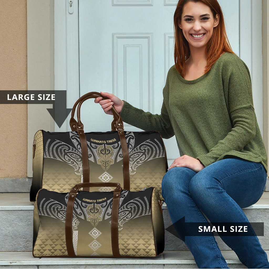 Aotearoa Maori Iwi Heritage Travel Bag Waikato Tainui Parauri LT7 - Polynesian Pride