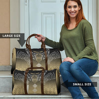 Aotearoa Maori Iwi Heritage Travel Bag Waikato Tainui Parauri LT7 - Polynesian Pride