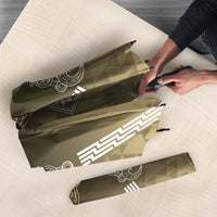 Aotearoa Maori Iwi Heritage Umbrella Waikato Tainui Parauri LT7 - Polynesian Pride