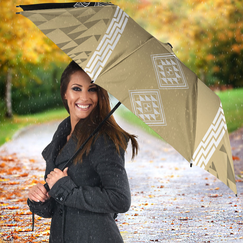 Aotearoa Maori Iwi Heritage Umbrella Waikato Tainui Parauri LT7 - Polynesian Pride