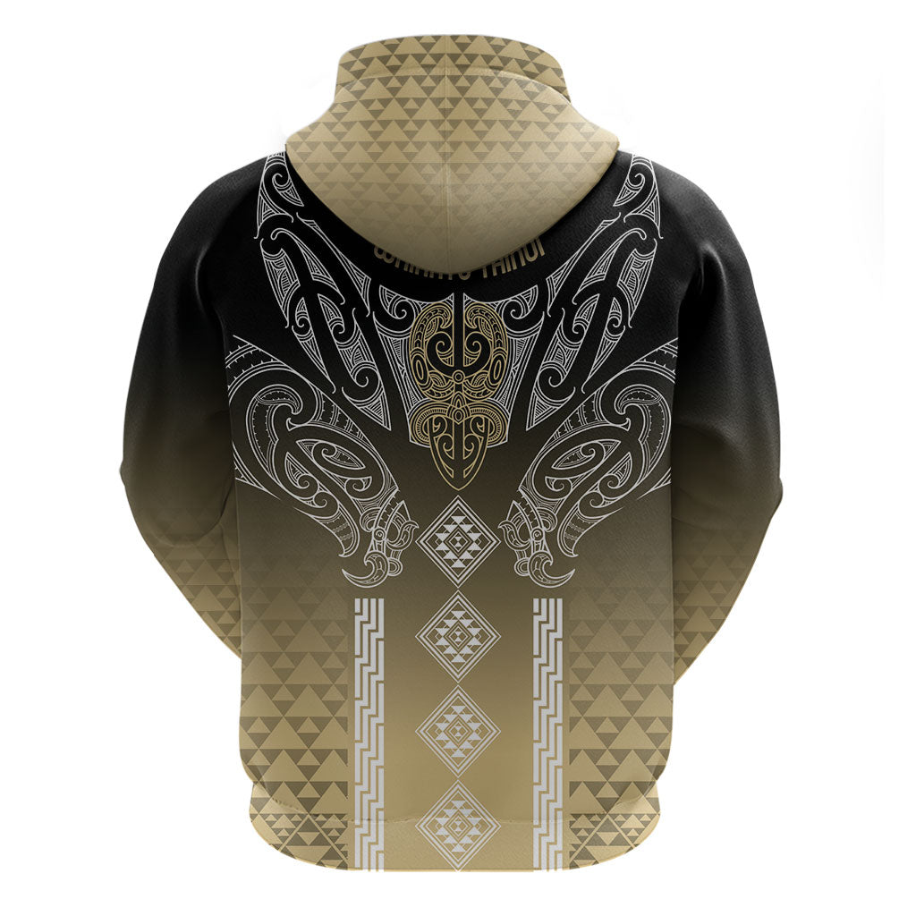 Aotearoa Maori Iwi Heritage Zip Hoodie Waikato Tainui Parauri LT7 - Polynesian Pride