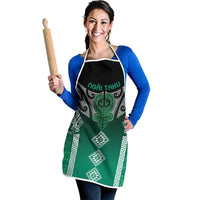 Aotearoa Maori Iwi Heritage Apron Ngai Tahu Pounamu Green LT7 - Polynesian Pride