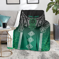 Aotearoa Maori Iwi Heritage Blanket Ngai Tahu Pounamu Green LT7 - Polynesian Pride