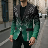 Aotearoa Maori Iwi Heritage Blazer Ngai Tahu Pounamu Green LT7 - Polynesian Pride
