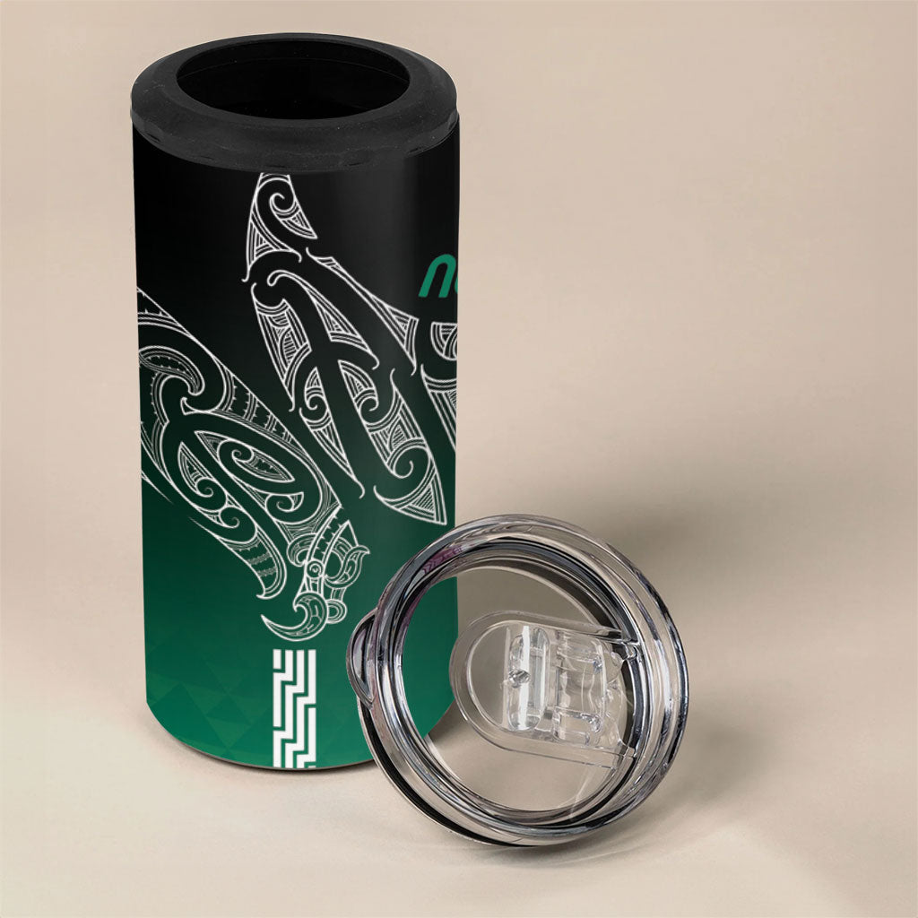 Aotearoa Maori Iwi Heritage 4 in 1 Can Cooler Tumbler Ngai Tahu Pounamu Green LT7 - Polynesian Pride