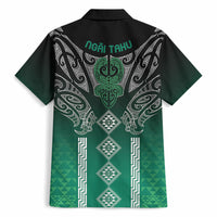 Aotearoa Maori Iwi Heritage Hawaiian Shirt Ngai Tahu Pounamu Green LT7 - Polynesian Pride