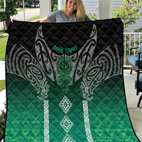 Aotearoa Maori Iwi Heritage Quilt Ngai Tahu Pounamu Green LT7 Jade Green - Polynesian Pride