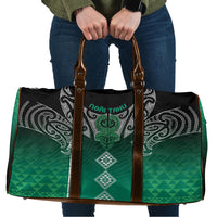 Aotearoa Maori Iwi Heritage Travel Bag Ngai Tahu Pounamu Green LT7 Jade Green - Polynesian Pride