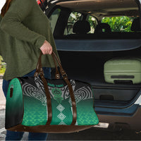 Aotearoa Maori Iwi Heritage Travel Bag Ngai Tahu Pounamu Green LT7 - Polynesian Pride